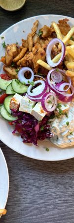 Giga-Gyros-Teller mit LIKE Gyros