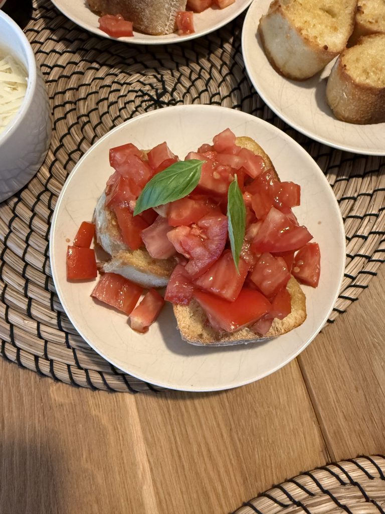 Klassische Bruschetta